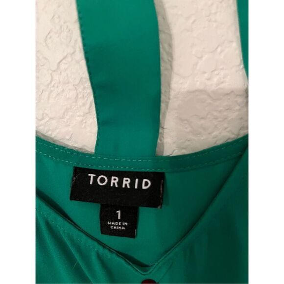 Torrid Caged Back Blouse - Picture 3 of 4